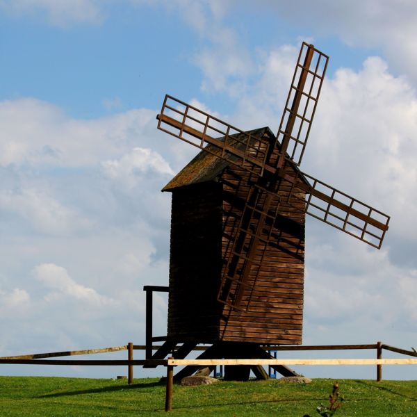 Windmühle auf Langeneß